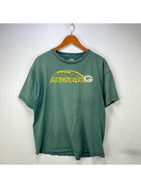 Vintage Green Bay Packers NFL Football Faded T-Shirt XL